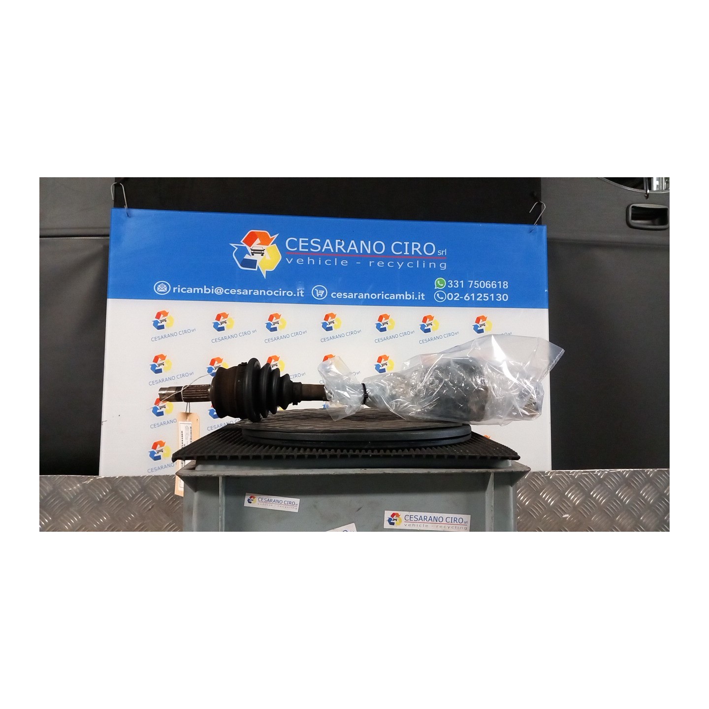 SEMIALBERO ANT. SX. 093 FIAT SEICENTO (1E) (02/98-07/05) 1170A1046 46477176