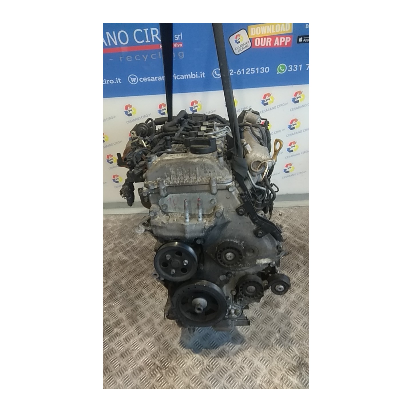 MOTORE SEMICOMPL. 112 HYUNDAI I20 (01/09-) D4FC 121L12AU00