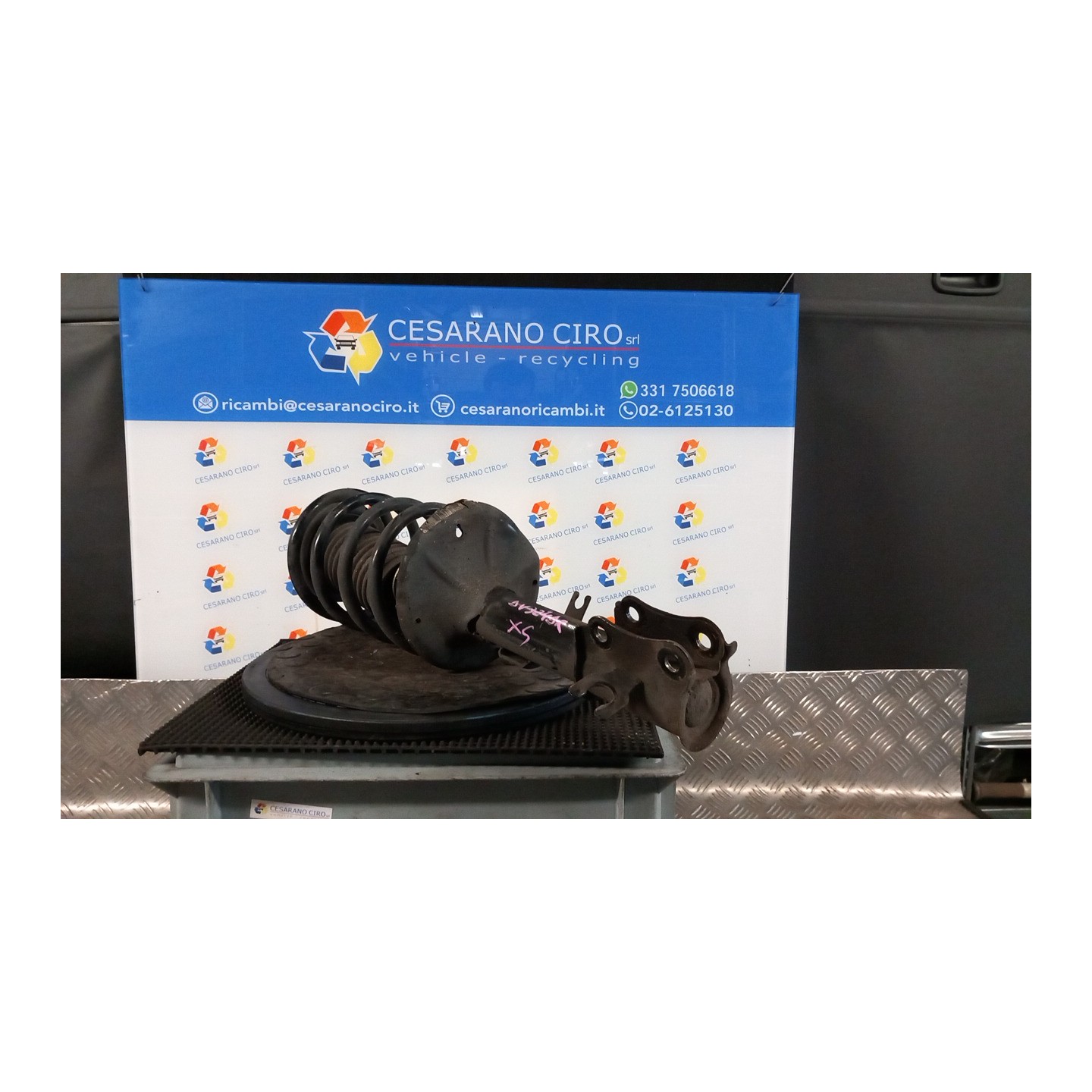 AMMORTIZZATORE ANT. XC SX. 122 CHEVROLET (DAEWOO) AVEO (T250) (06/08-11/12) B12D1 96980822
