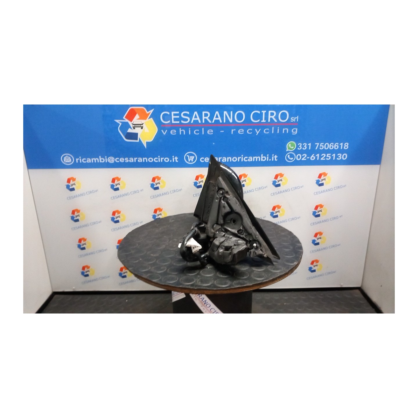RETROVISORE EST. REGOLAZ. ELETTR. SX. 031 AUDI A3 (8P) (04/03-06/10) BMM 8P1858531G01C