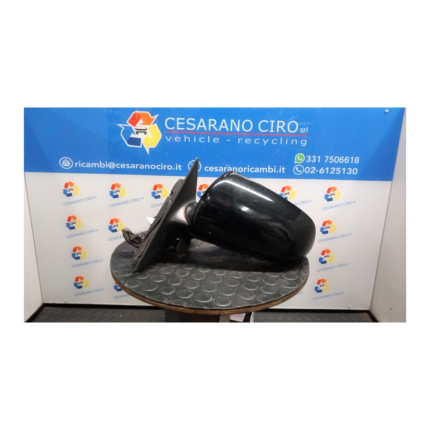 RETROVISORE EST. REGOLAZ. ELETTR. SX. 031 AUDI A3 (8P) (04/03-06/10) BMM 8P1858531G01C