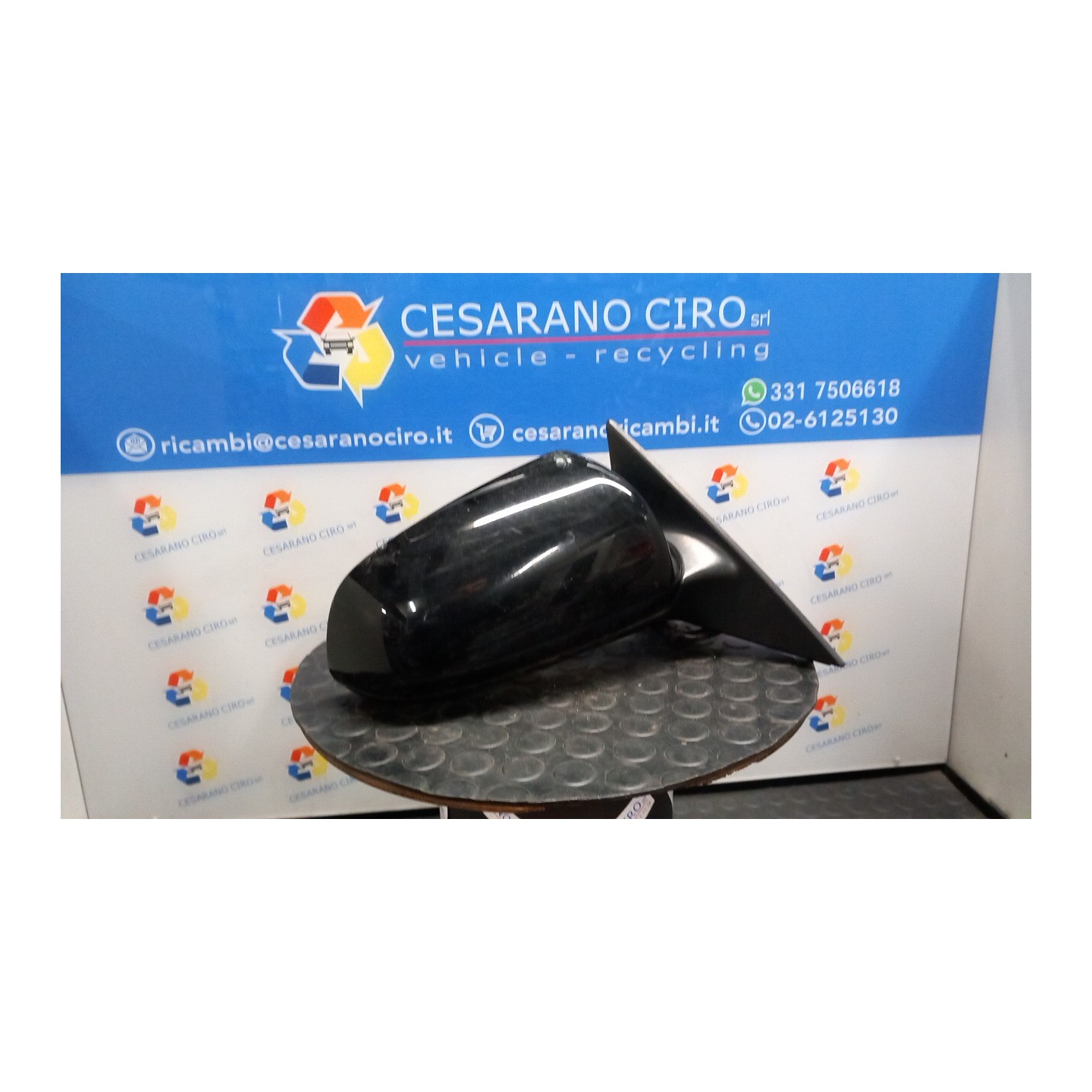 RETROVISORE EST. REGOLAZ. ELETTR. DX. 032 AUDI A3 (8P) (04/03-06/10) BMM 8P1858532G01C