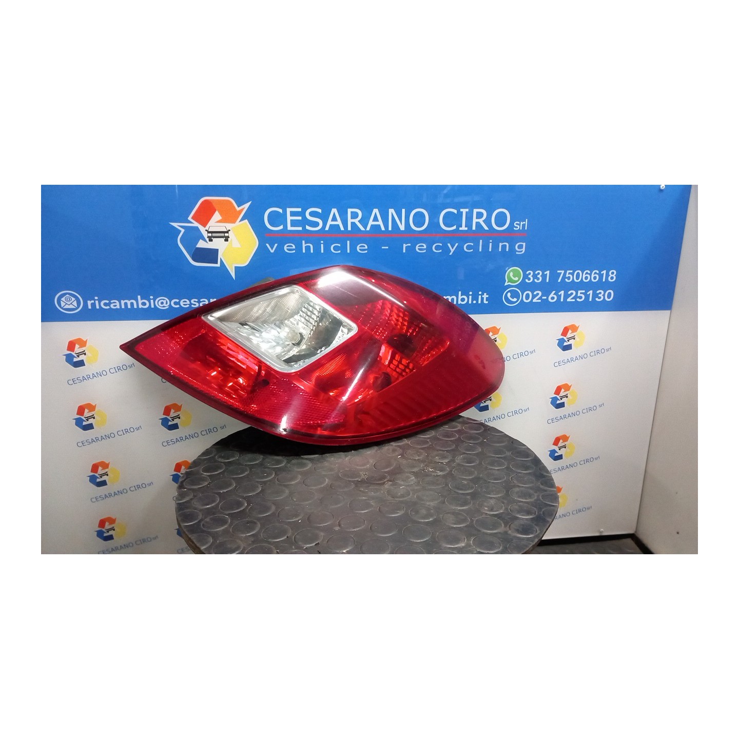FANALE POST. DX. 040 OPEL CORSA (S07) (07/06-02/11) Z14XEP 93190951