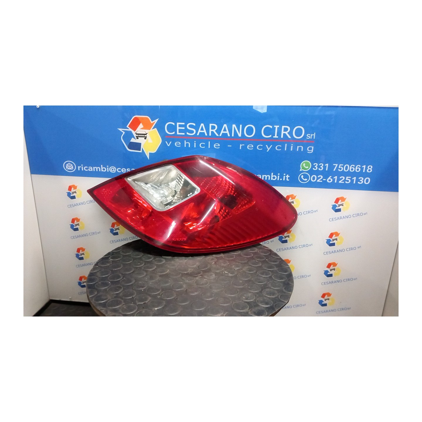 FANALE POST. DX. 040 OPEL CORSA (S07) (07/06-02/11) Z14XEP 93190951
