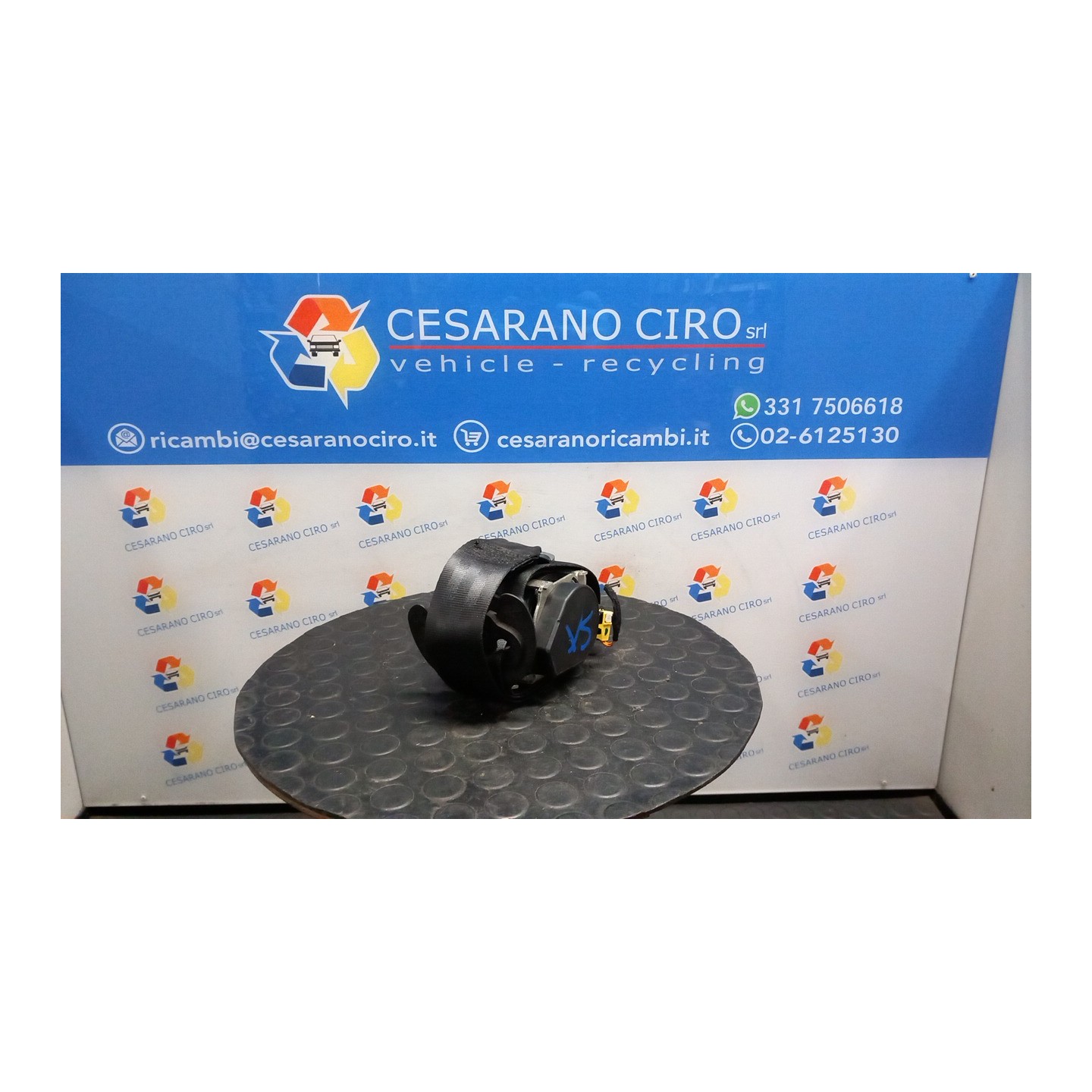 CINTURA DI SICUREZZA ANT. SX. 042 PEUGEOT 308 (03/11-01/15) 9HR 8976S1