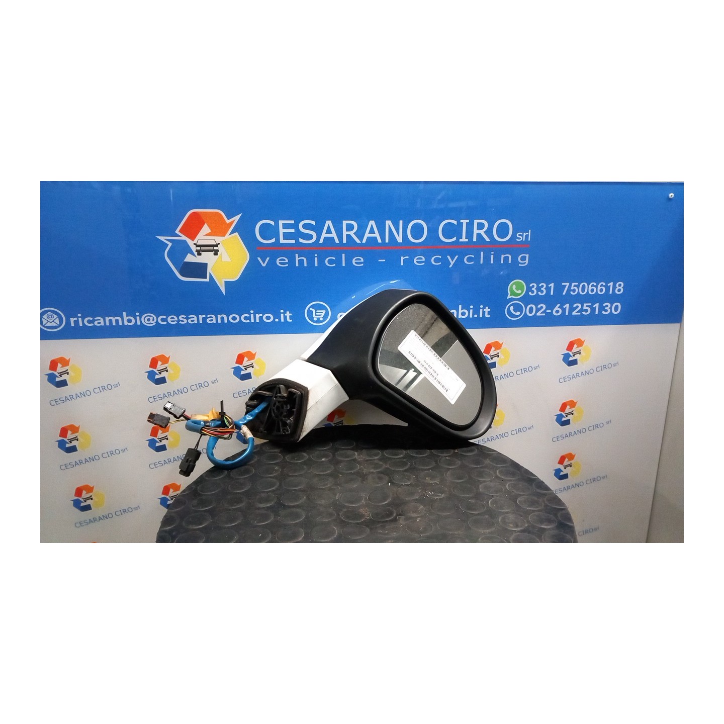 RETROVISORE EST. REGOLAZ. ELETTR. RIPIEGHEVOLE ELET. DX. 043 PEUGEOT 308 (03/11-01/15) 9HR 8153NF