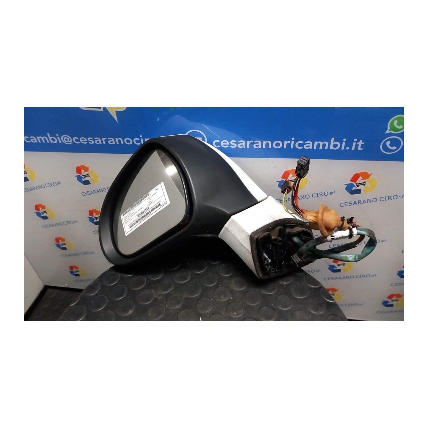 RETROVISORE EST. REGOLAZ. ELETTR. RIPIEGHEVOLE ELET. SX. 044 PEUGEOT 308 (03/11-01/15) 9HR 8153NG