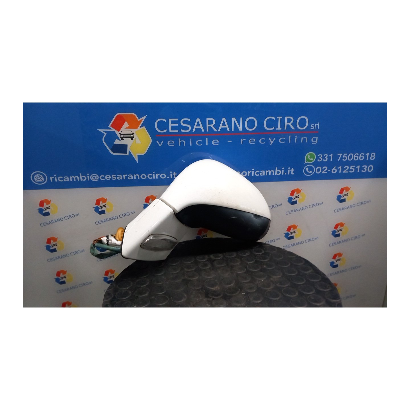 RETROVISORE EST. REGOLAZ. ELETTR. RIPIEGHEVOLE ELET. SX. 044 PEUGEOT 308 (03/11-01/15) 9HR 8153NG
