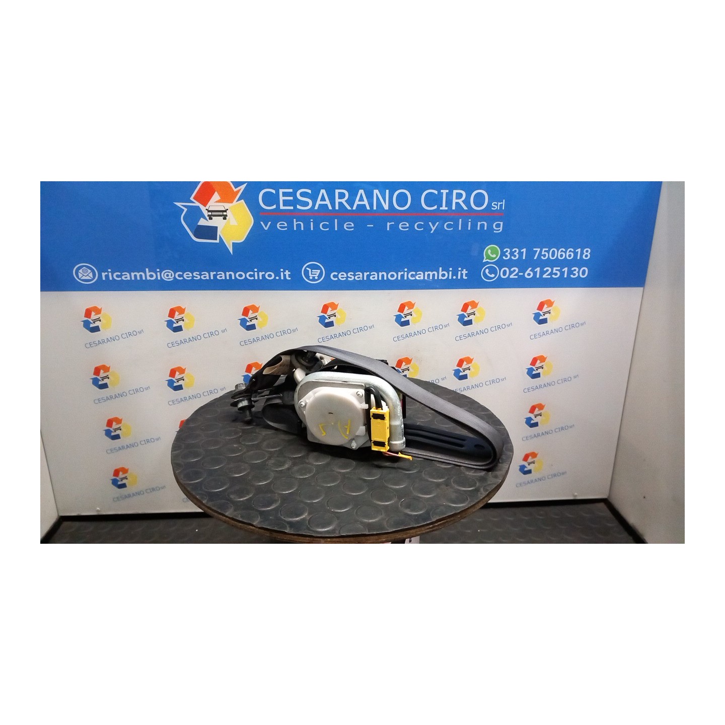 CINTURA DI SICUREZZA ANT. SX. 090 HONDA JAZZ 2A SERIE (10/08-) L13Z2 81850TF0G01ZA