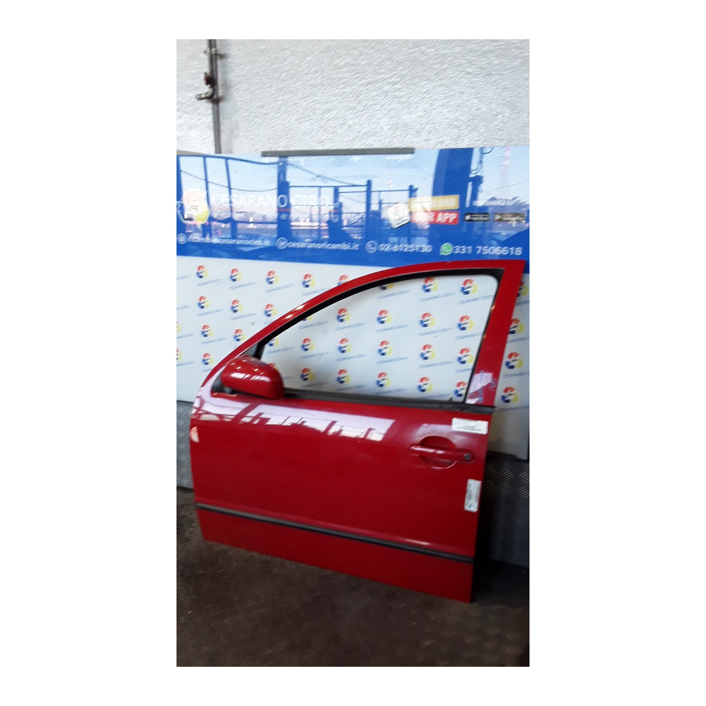 PORTA ANT. SX. 110 SKODA FABIA (6Y) (01/00-11/07) BUD 6Y0831051