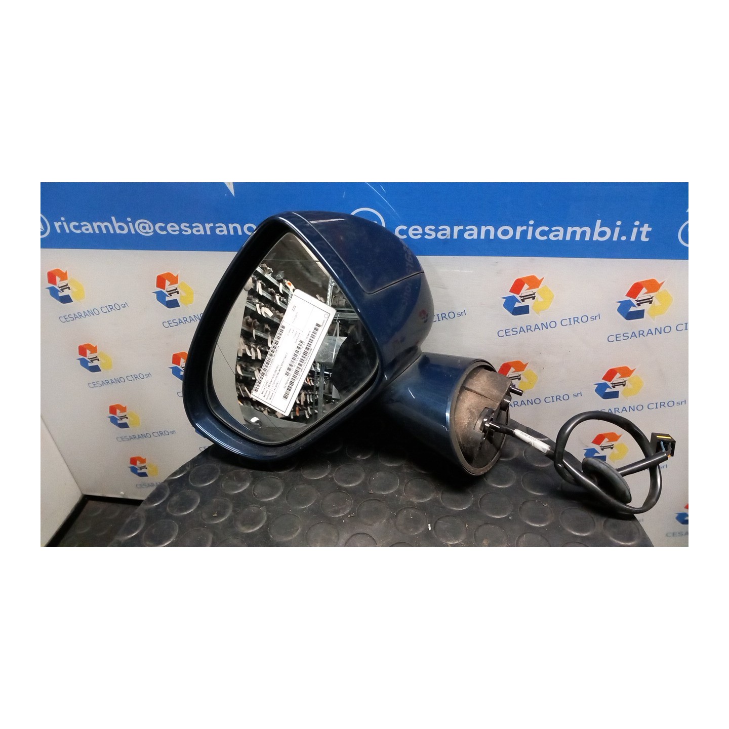 RETROVISORE EST. REGOLAZ. ELETTR. SX. 124 OPEL MERIVA (S10) (04/10-) A13DTE 13329818