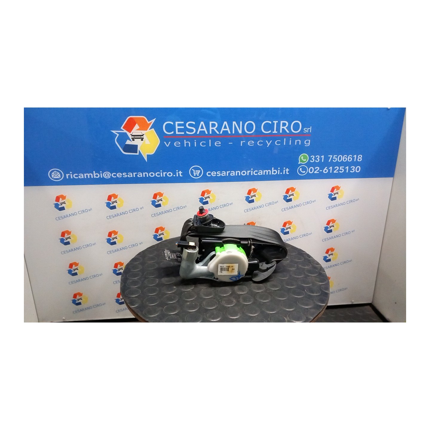 CINTURA DI SICUREZZA ANT. DX. 136 KIA VENGA (01/10-) D4FC 888801P000EQ