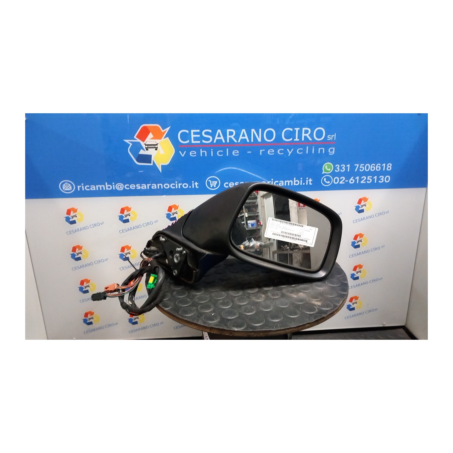 RETROVISORE EST. REGOLAZ. ELETTR. RIPIEGHEVOLE ELET. DX. 147 LANCIA PHEDRA (TC) (06/02-01/11) 4HW 9467065780