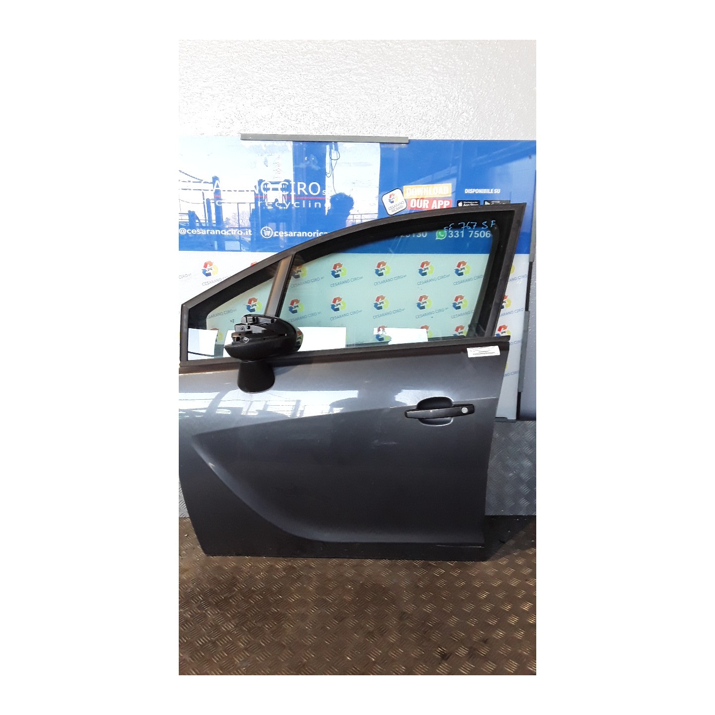 PORTA ANT. SX. 191 OPEL MERIVA (S10) (04/10-) A14XER 13309251