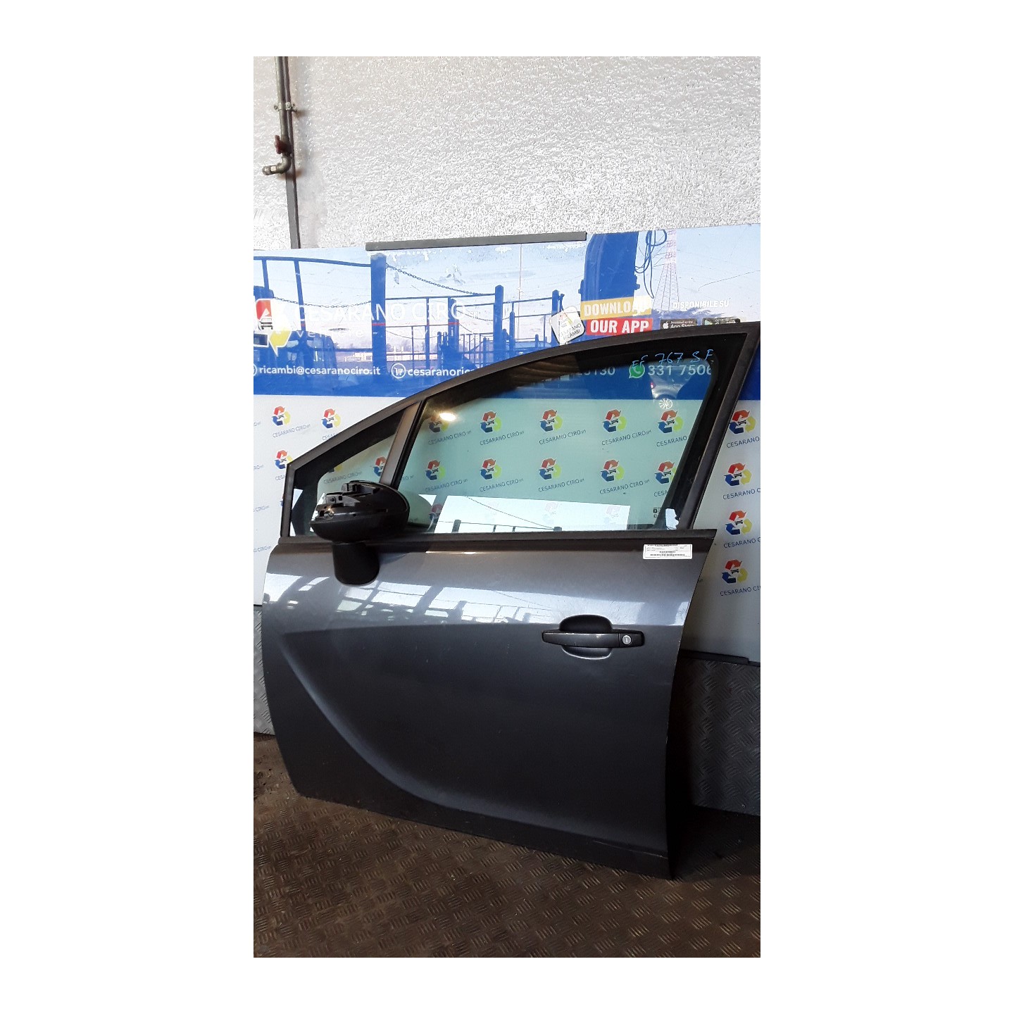 PORTA ANT. SX. 191 OPEL MERIVA (S10) (04/10-) A14XER 13309251
