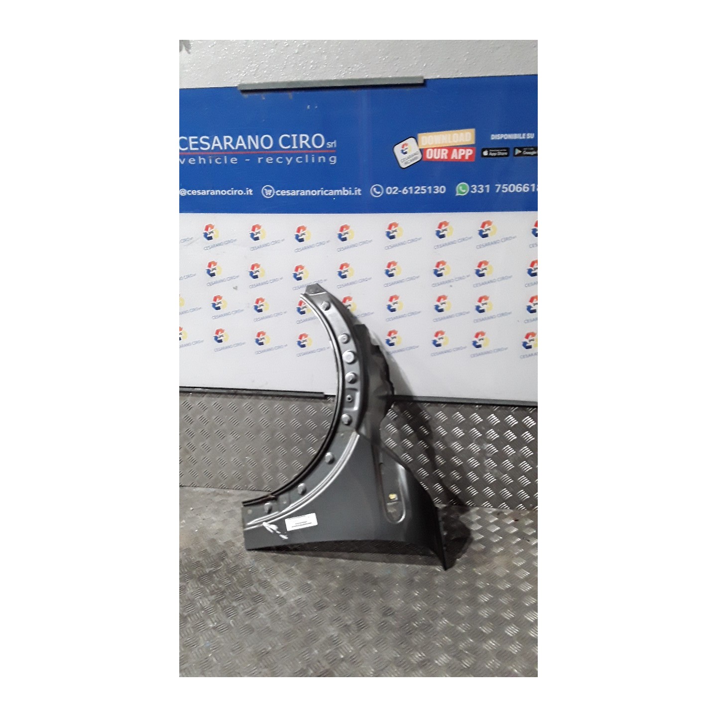 PARAFANGO ANT. SX. 220 MINI MINI (R56) (08/06-08/10) N12B14A 41352754725
