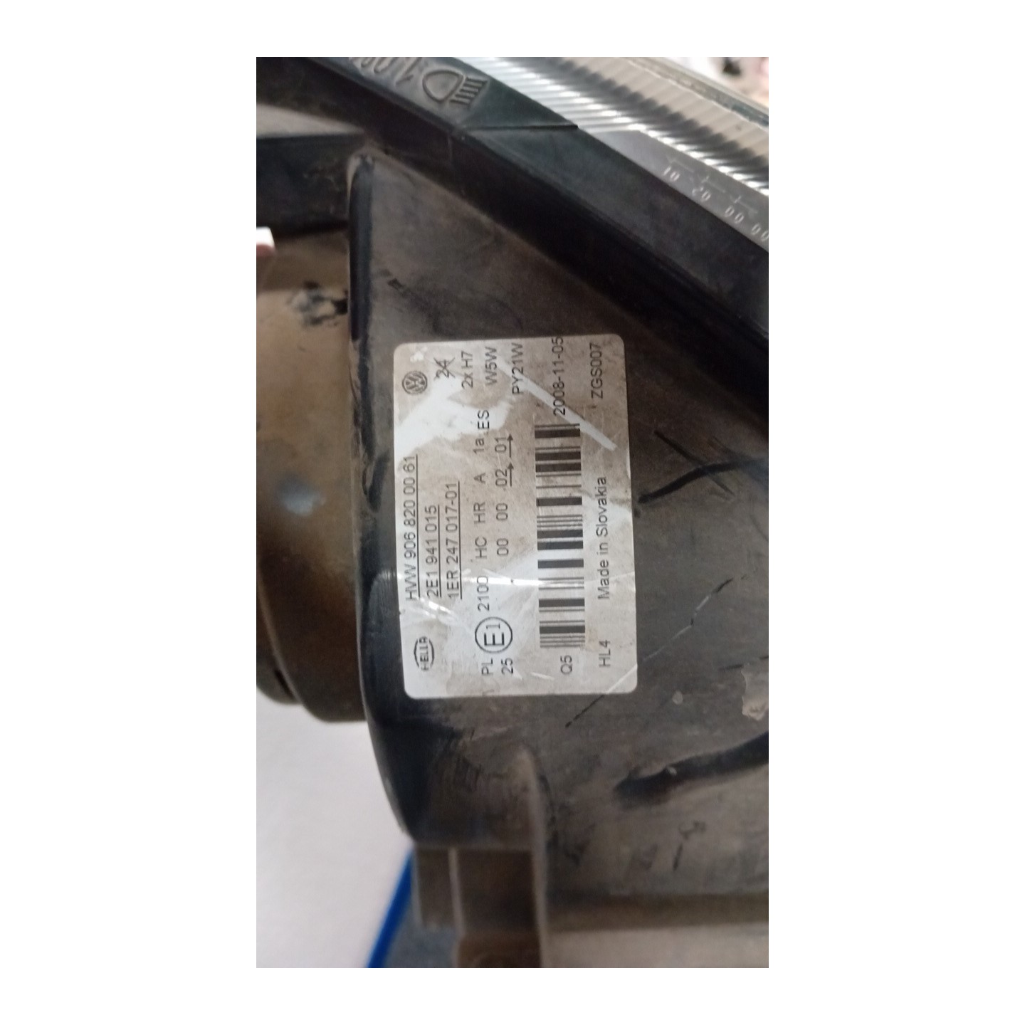 PROIETTORE SX. 010 VOLKSWAGEN CRAFTER (2E/2F) (09/06-05/11-)  2E1941015