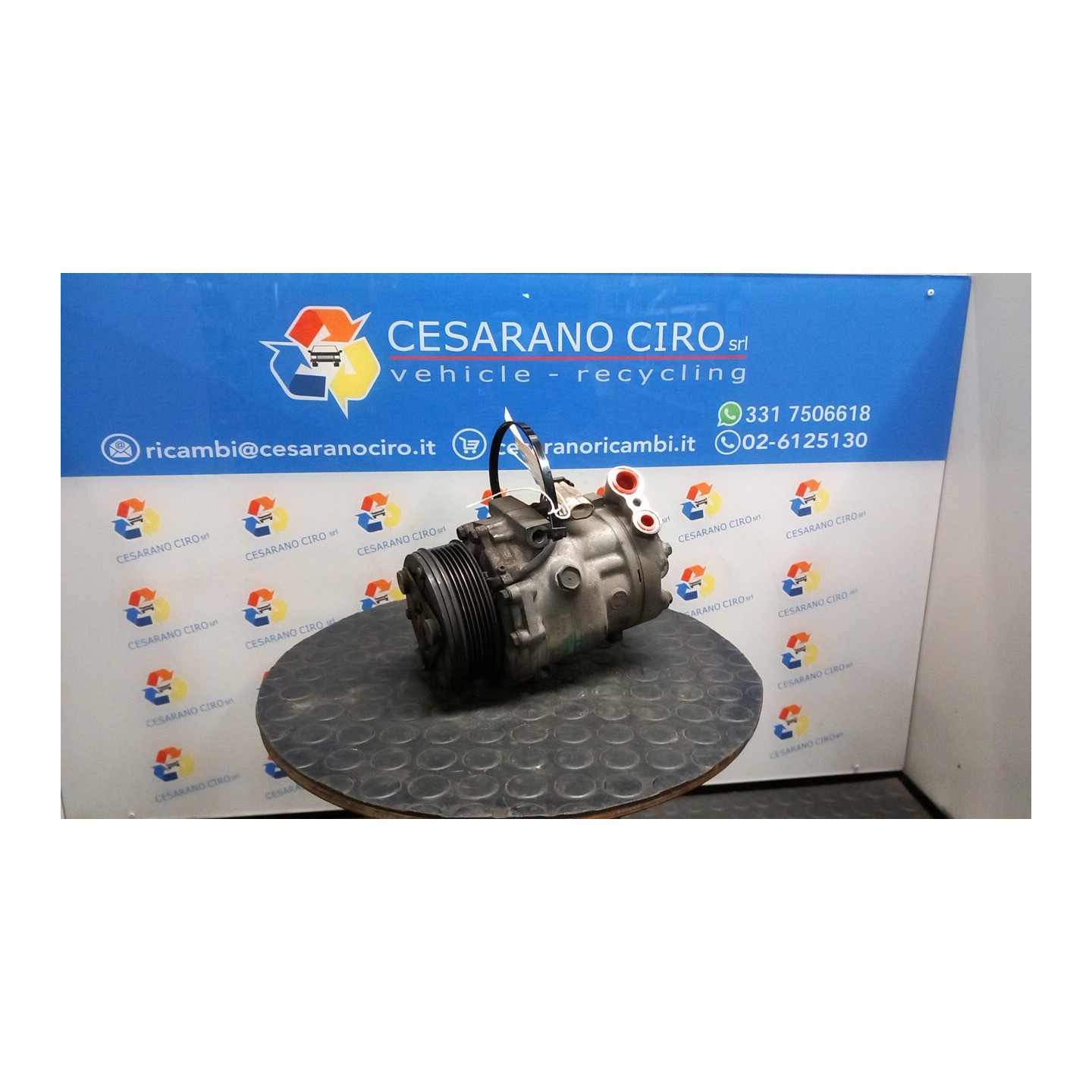 COMPRESSORE A/C 001 OPEL MERIVA (X03) (03/03-12/10) Z17DTH 24421642