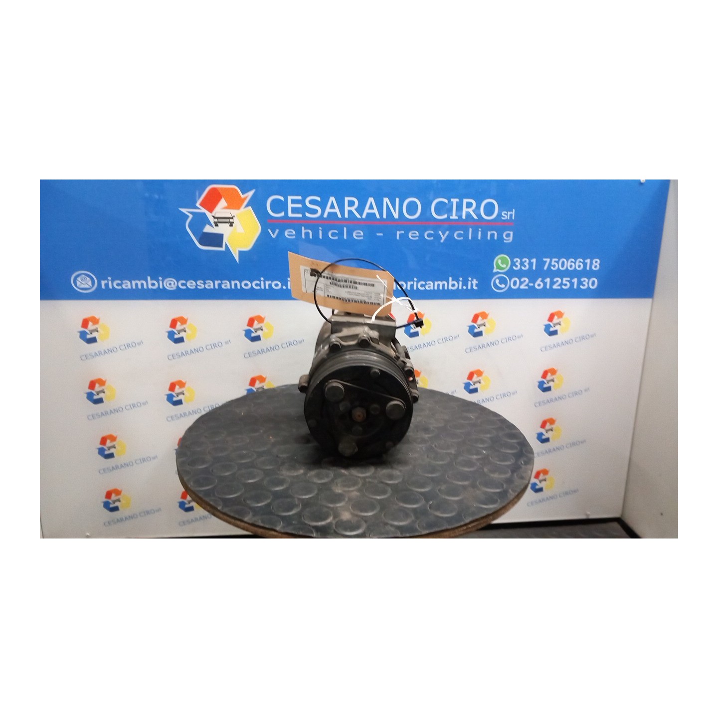 COMPRESSORE A/C 001 OPEL MERIVA (X03) (03/03-12/10) Z17DTH 24421642