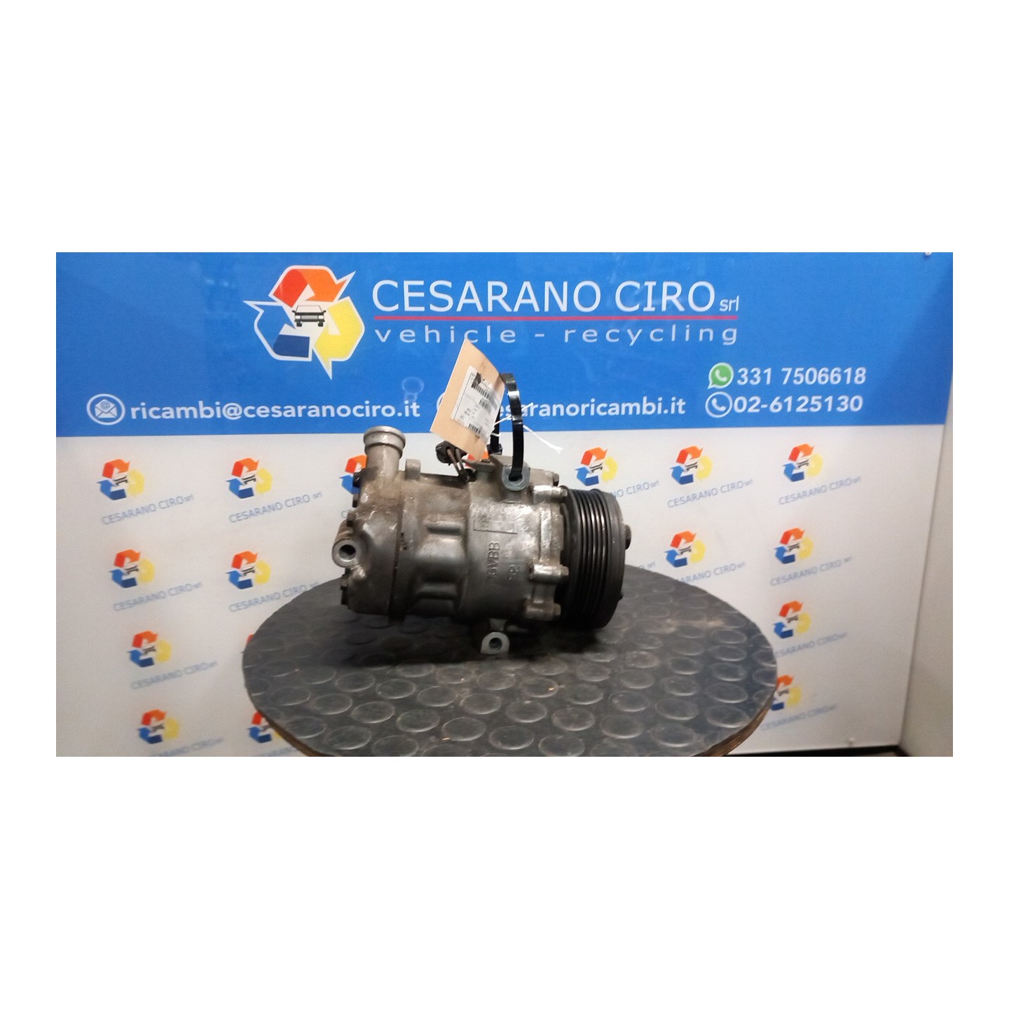 COMPRESSORE A/C 001 OPEL MERIVA (X03) (03/03-12/10) Z17DTH 24421642
