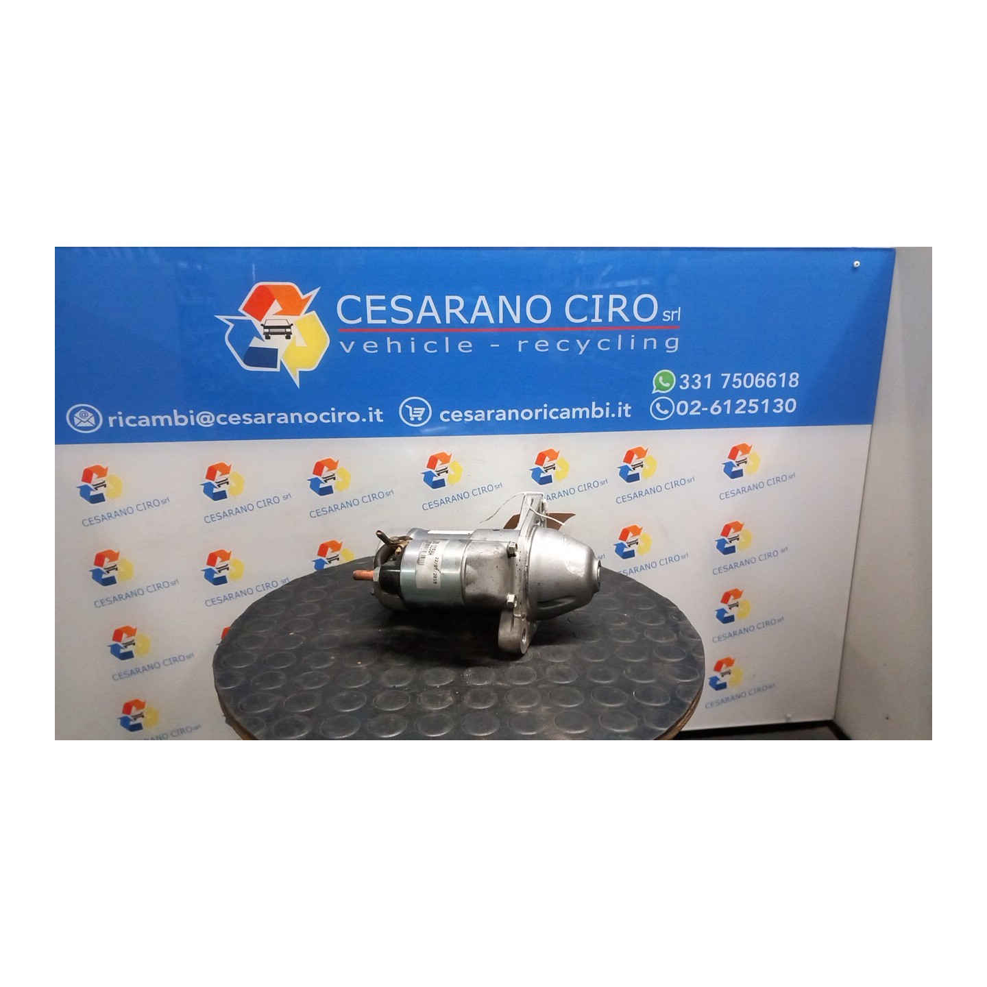 MOTORINO AVVIAMENTO 002 OPEL MERIVA (X03) (03/03-12/10) Z17DTH 98014743