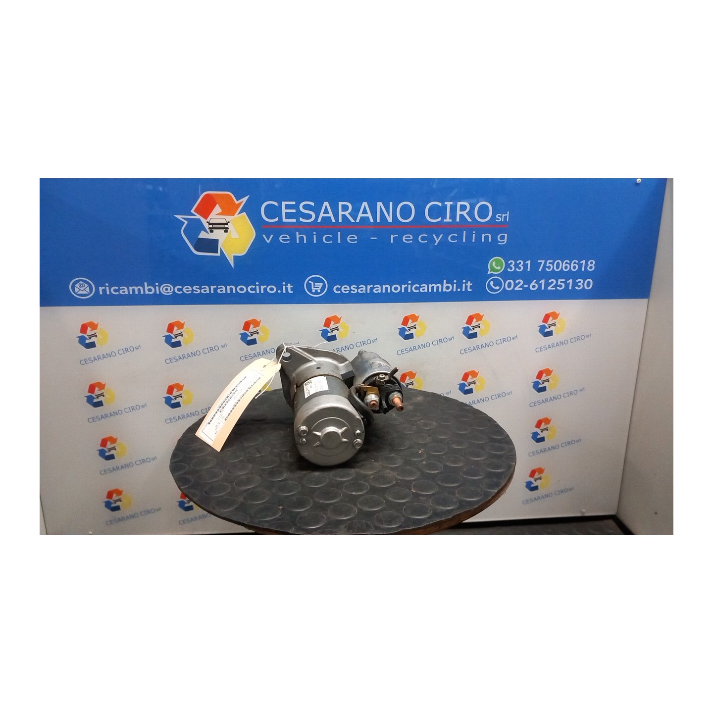 MOTORINO AVVIAMENTO 002 OPEL MERIVA (X03) (03/03-12/10) Z17DTH 98014743