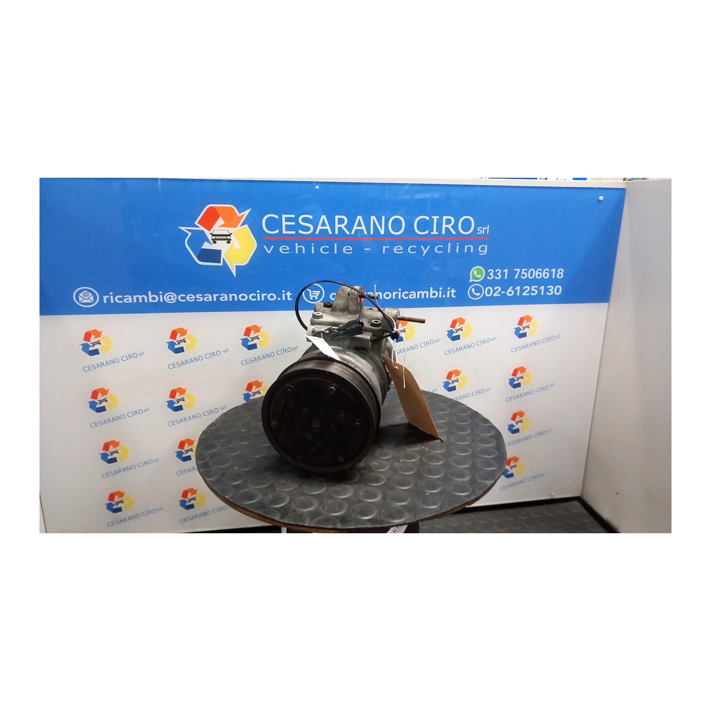 COMPRESSORE A/C 006 KIA SORENTO 1A SERIE (08/06-11/09 D4CB 977013E050
