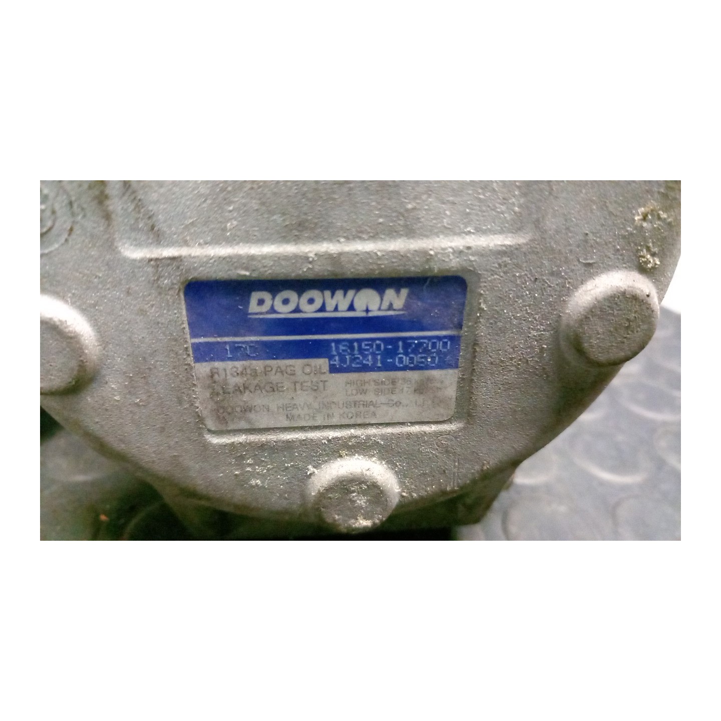 COMPRESSORE A/C 006 KIA SORENTO 1A SERIE (08/06-11/09 D4CB 977013E050