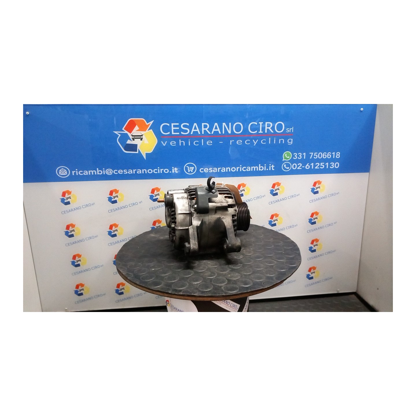 ALTERNATORE 007 KIA SORENTO 1A SERIE (08/06-11/09 D4CB 373004A300