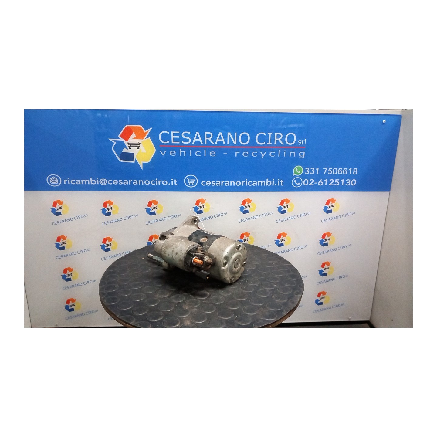 MOTORINO AVVIAMENTO 1,2KW BAT 60AH 008 FIAT SEDICI (3B) (02/06-11/11) M16A 71750026