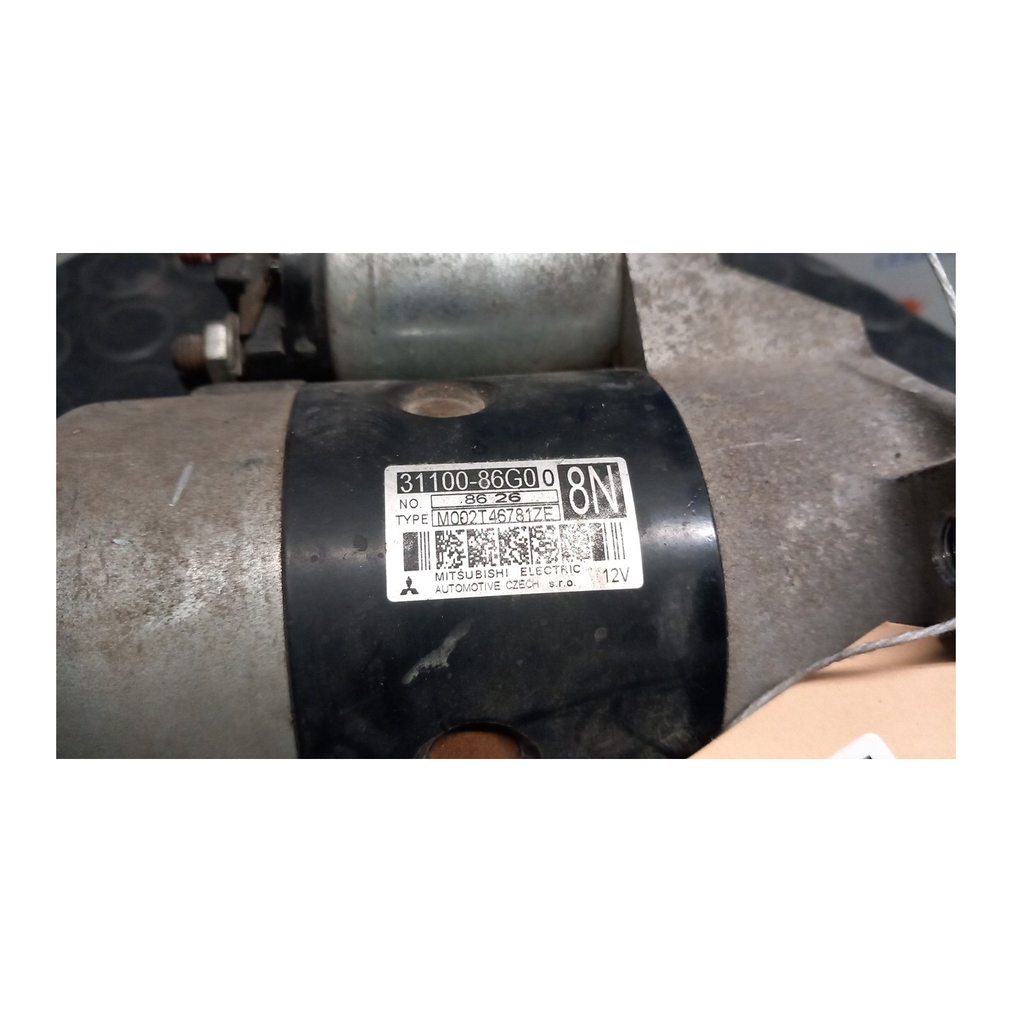 MOTORINO AVVIAMENTO 1,2KW BAT 60AH 008 FIAT SEDICI (3B) (02/06-11/11) M16A 71750026