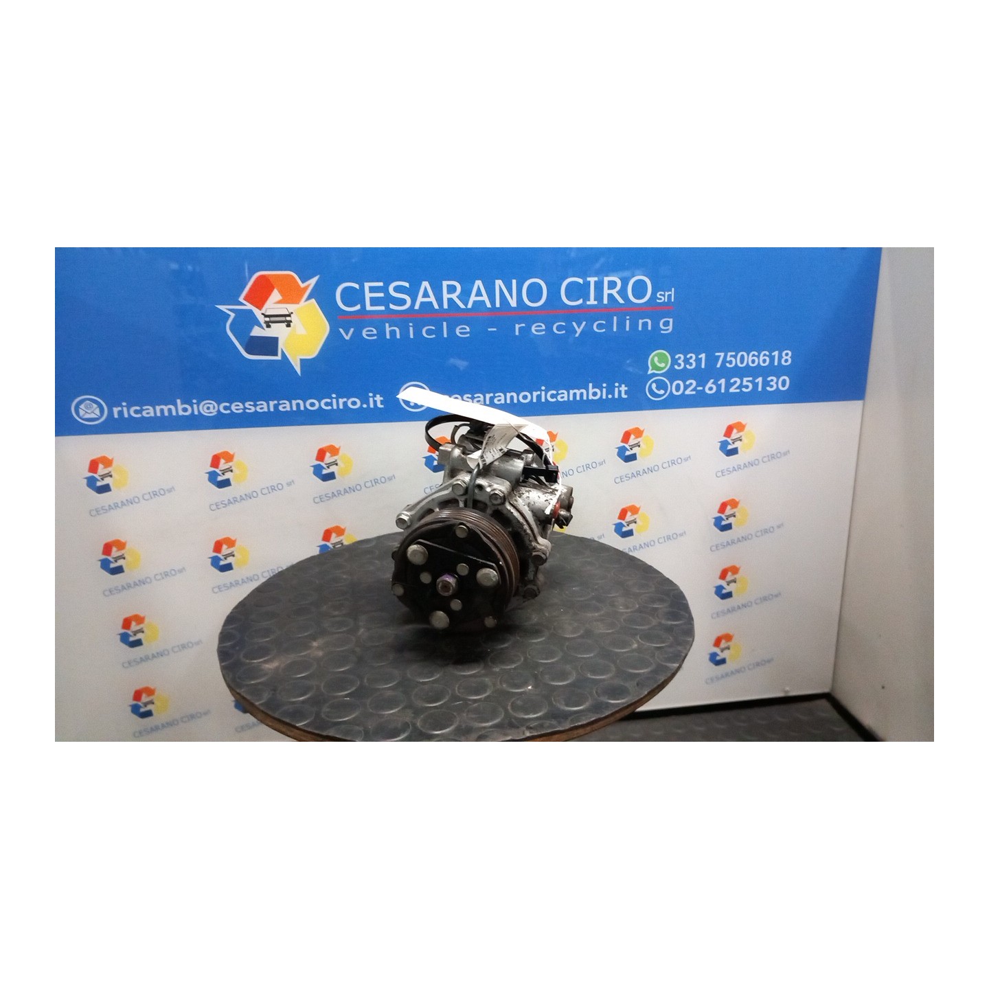 COMPRESSORE A/C 009 FIAT SEDICI (3B) (02/06-11/11) M16A 71743779
