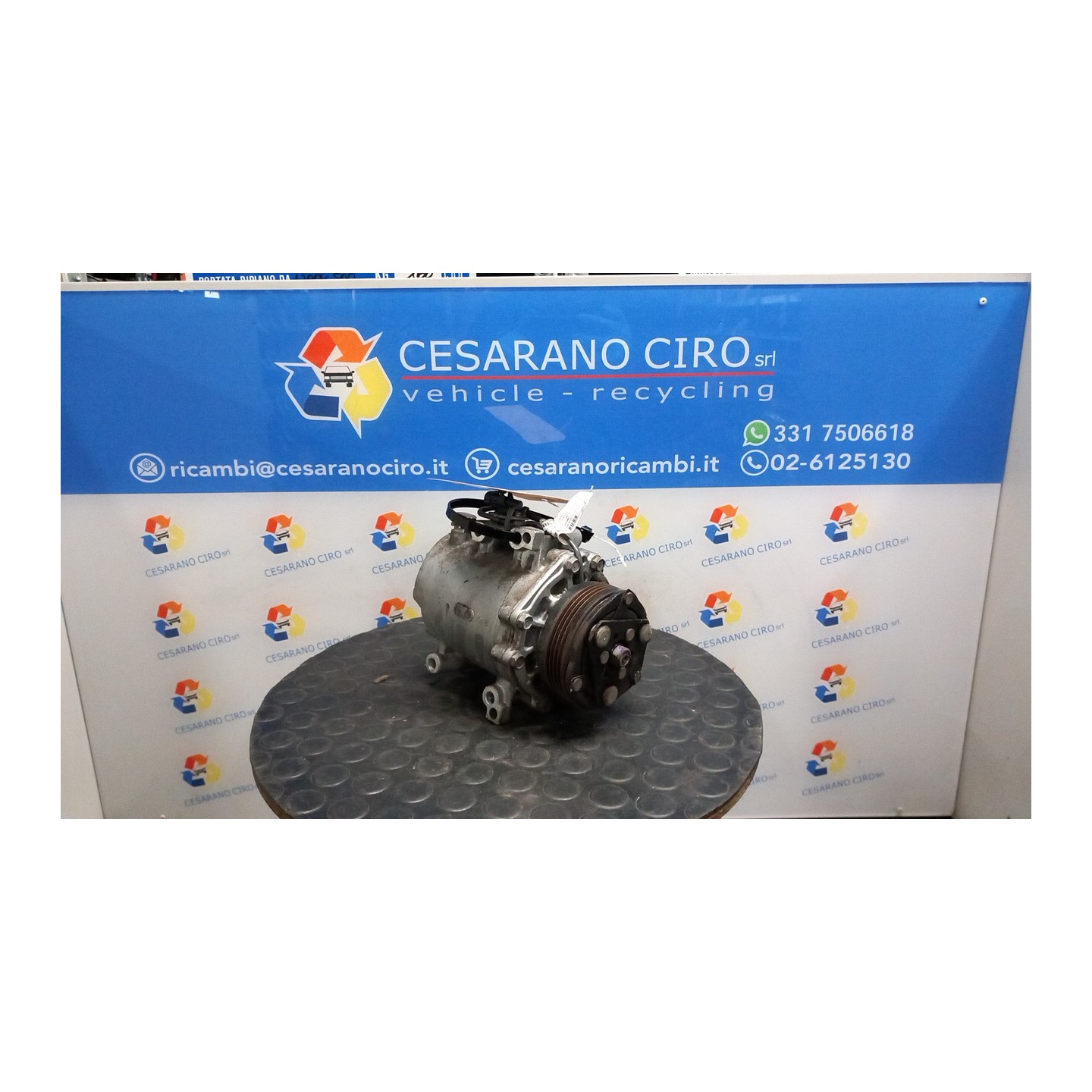 COMPRESSORE A/C 009 FIAT SEDICI (3B) (02/06-11/11) M16A 71743779