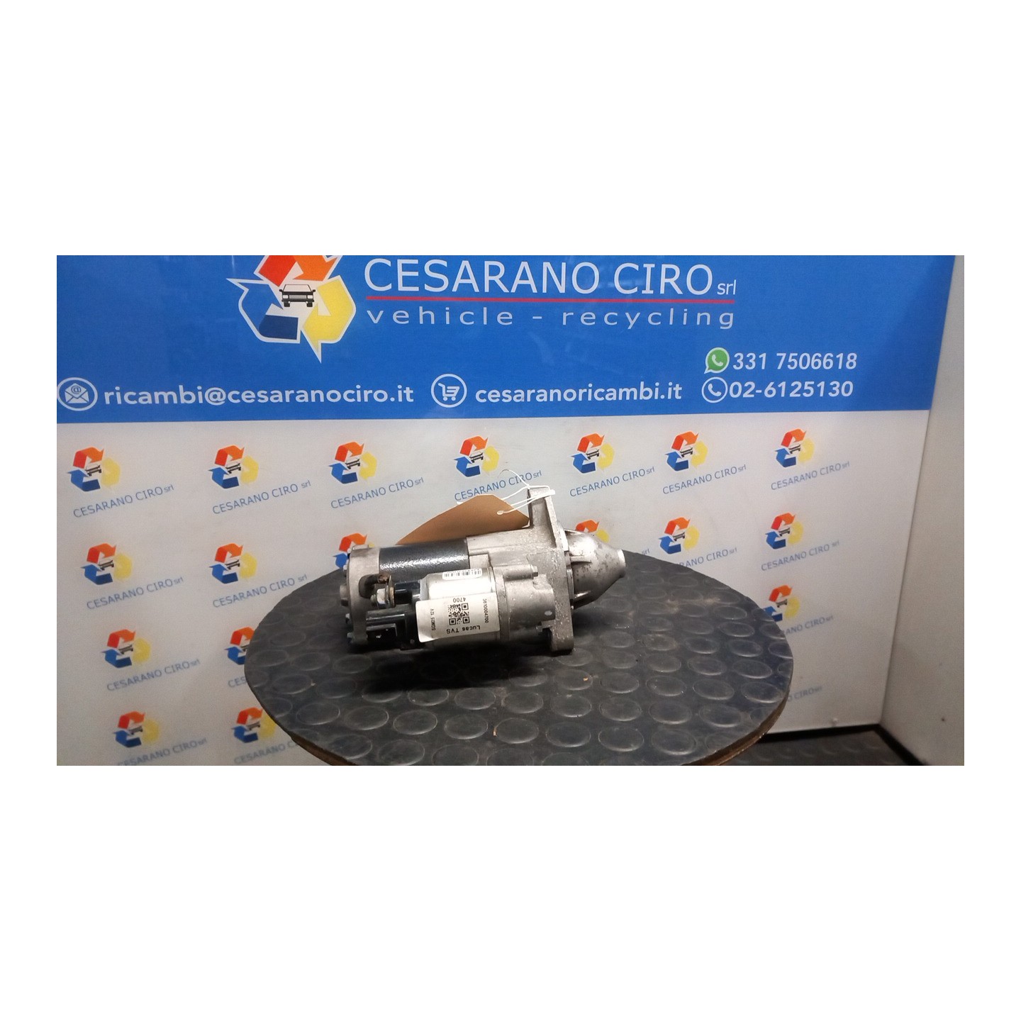 MOTORINO AVVIAMENTO 012 HYUNDAI I10 (12/16-04/21) G3LA 3610004700