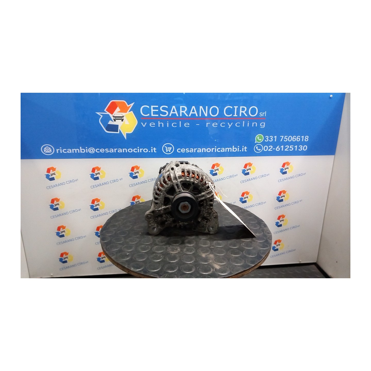 ALTERNATORE VALEO 110AMP ROTAZ. 014 VOLKSWAGEN GOLF PLUS (5M) (01/05-04/09) BLF 03C903023BX