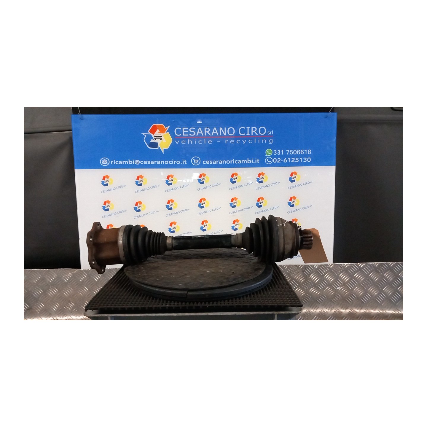 SEMIALBERO ANT. COMPL. SX. 058 AUDI A4 (8K) (09/07-03/13) CAG 8K0407271AJ