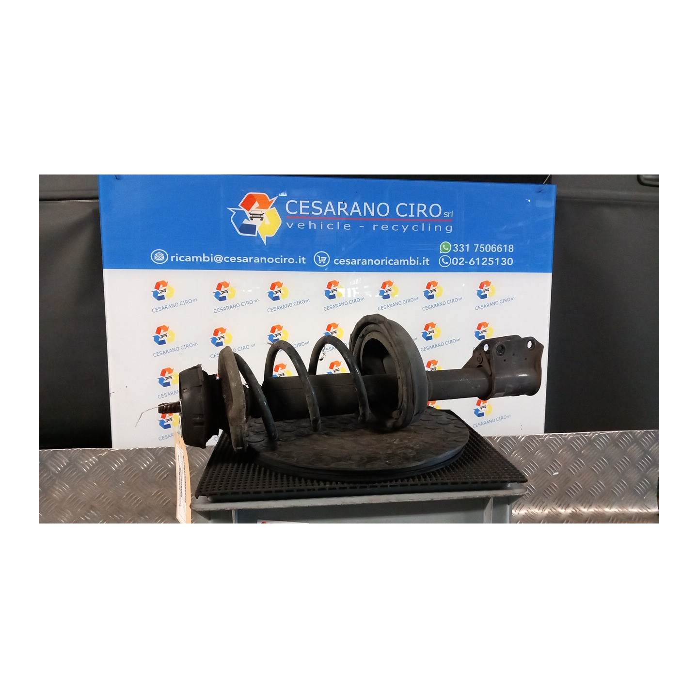 AMMORTIZZATORE ANT. SX. 080 RENAULT TWINGO 2A SERIE (06/07-02/12) K9K17 8200367898