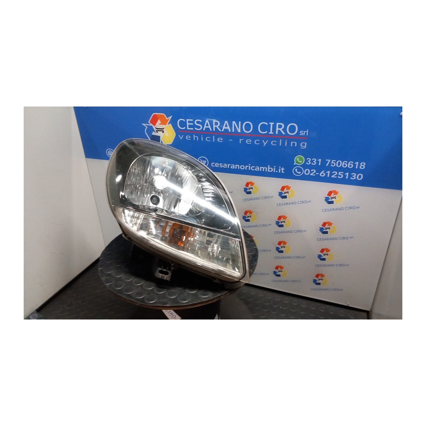 PROIETTORE DX. 008 RENAULT KANGOO (04/03-03/09) K9KW7 260107401R