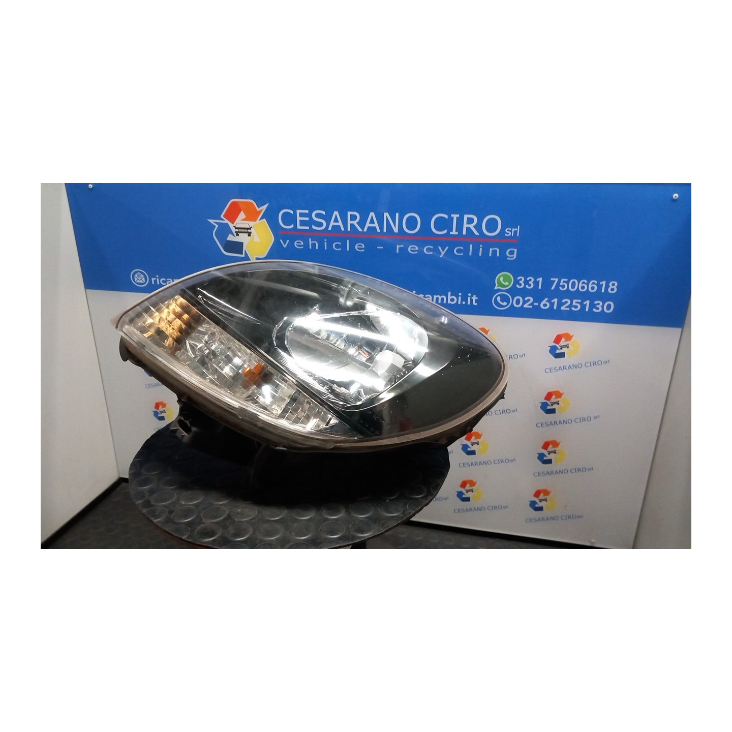 PROIETTORE SX. 009 RENAULT KANGOO (04/03-03/09) K9KW7 260603883R
