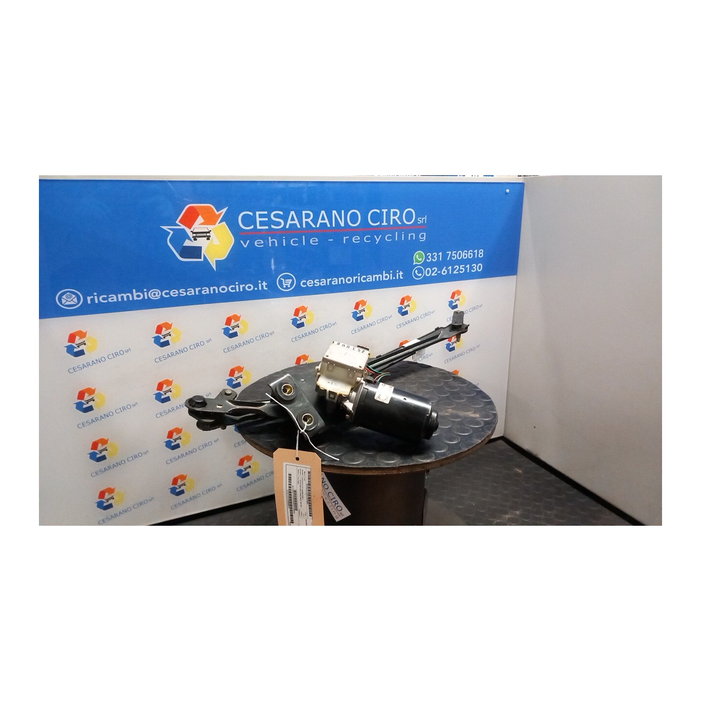 MOTORINO TERGIPARABREZZA 067 FIAT SEICENTO (1E) (02/98-07/05) 187A1000 9949162