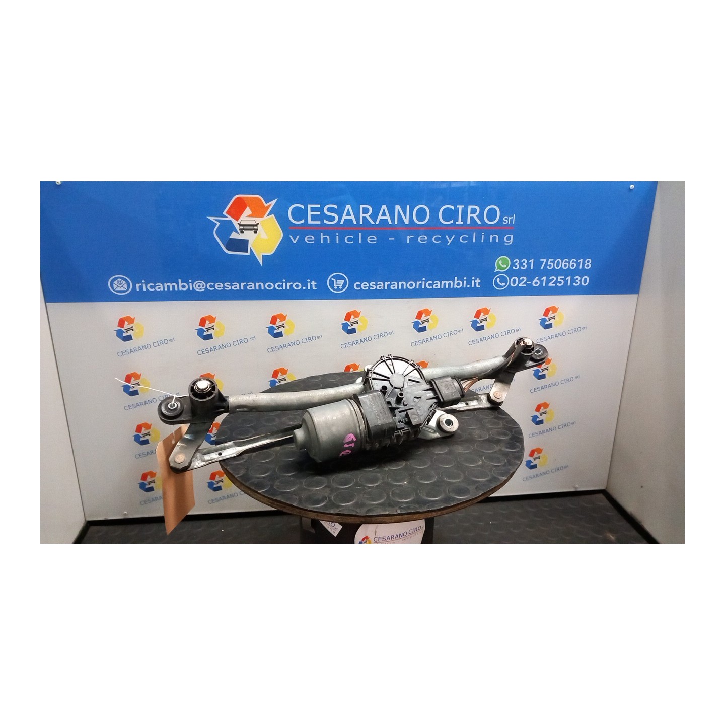 MECCANISMO TERGIPARABREZZA CON MOTORINO 078 FIAT CROMA (2T) (10/07-12/11) 939A2000 51708219