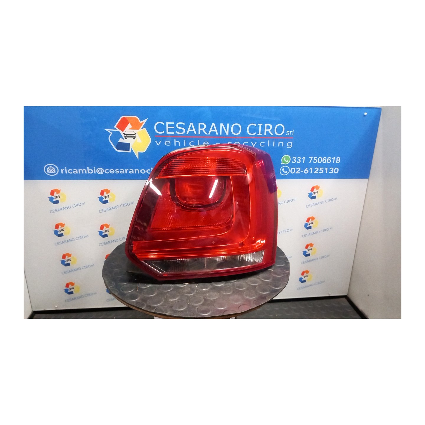 FANALE POST. AL DX. 102 VOLKSWAGEN POLO (6R) (05/09-10/14) CFW 6R0945096AH