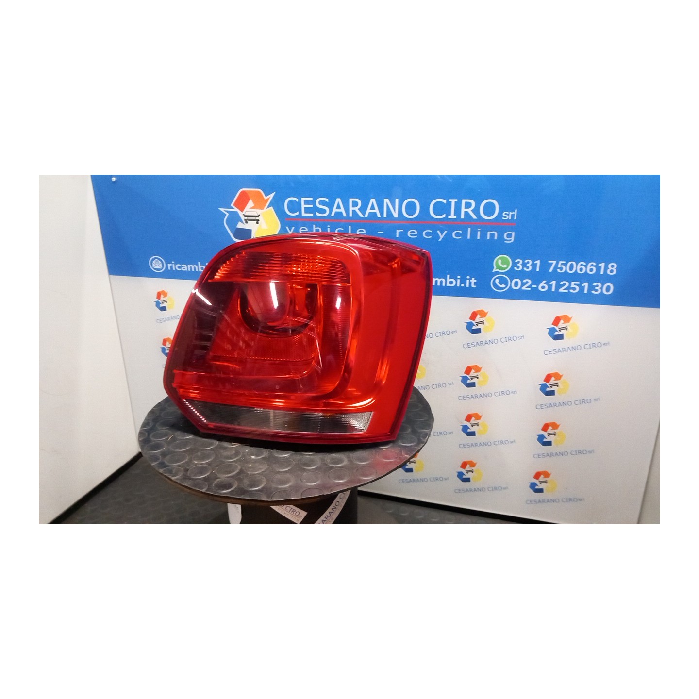 FANALE POST. AL DX. 102 VOLKSWAGEN POLO (6R) (05/09-10/14) CFW 6R0945096AH