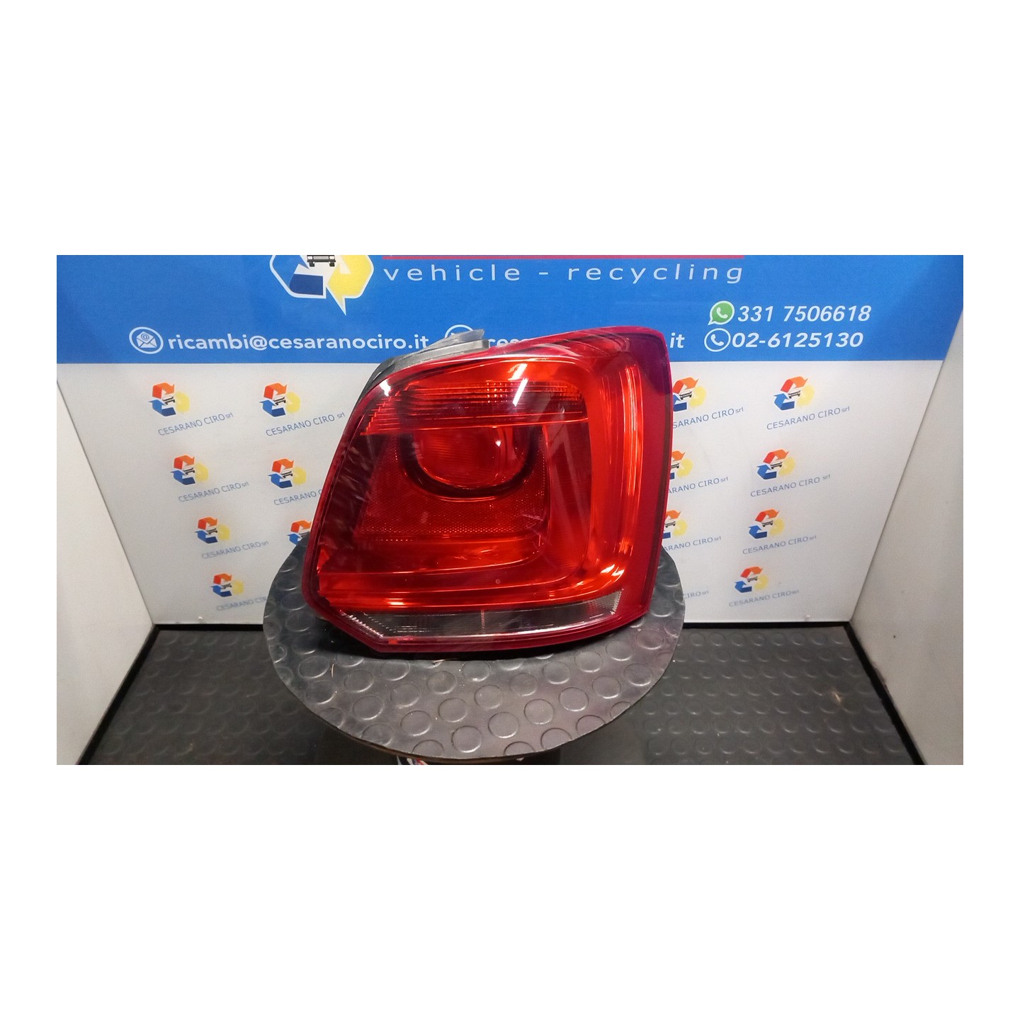 FANALE POST. AL DX. 102 VOLKSWAGEN POLO (6R) (05/09-10/14) CFW 6R0945096AH