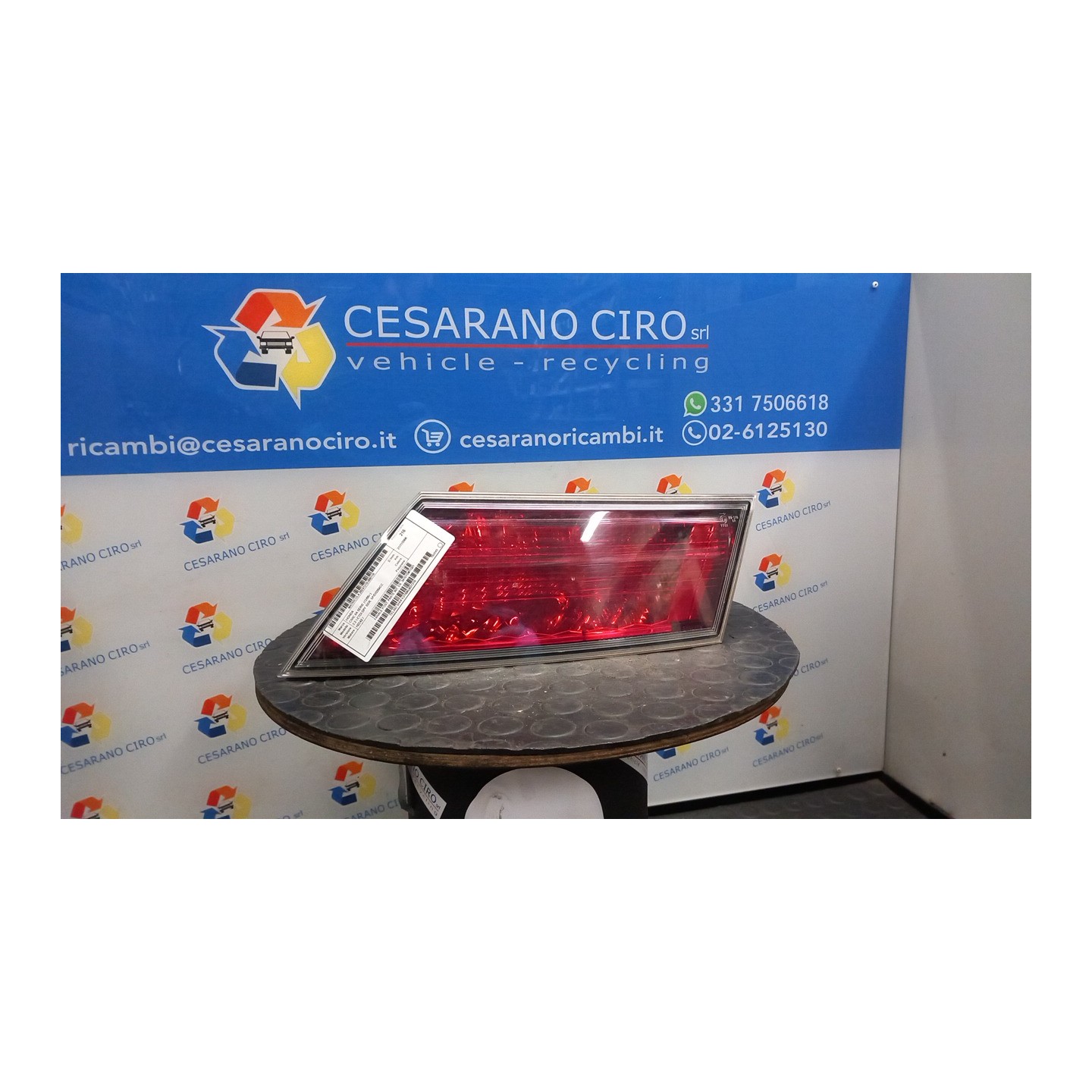 FANALE POST. PARTE INT. DX. 116 HONDA CIVIC 8A SERIE (12/05-) N22A2 34151SMTG01