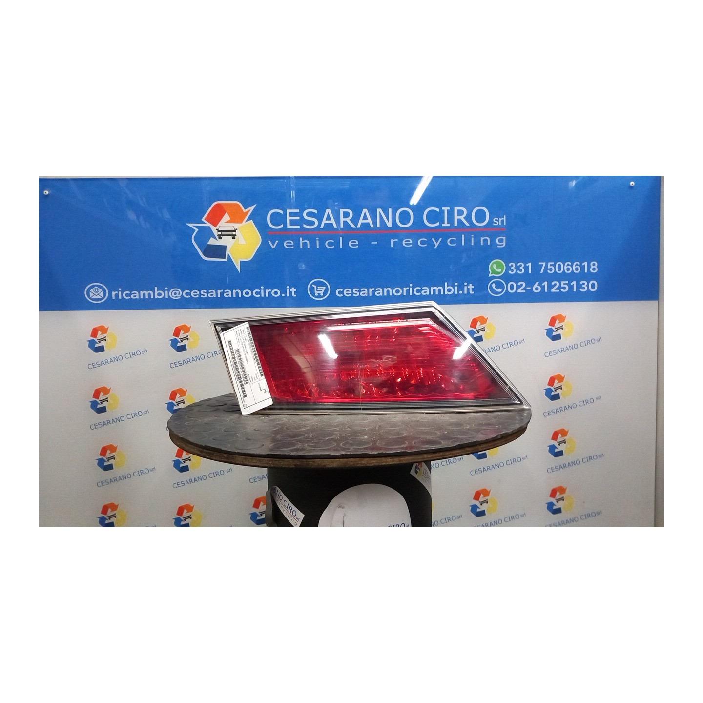 FANALE POST. PARTE INT. SX. 117 HONDA CIVIC 8A SERIE (12/05-) N22A2 34156SMTG01