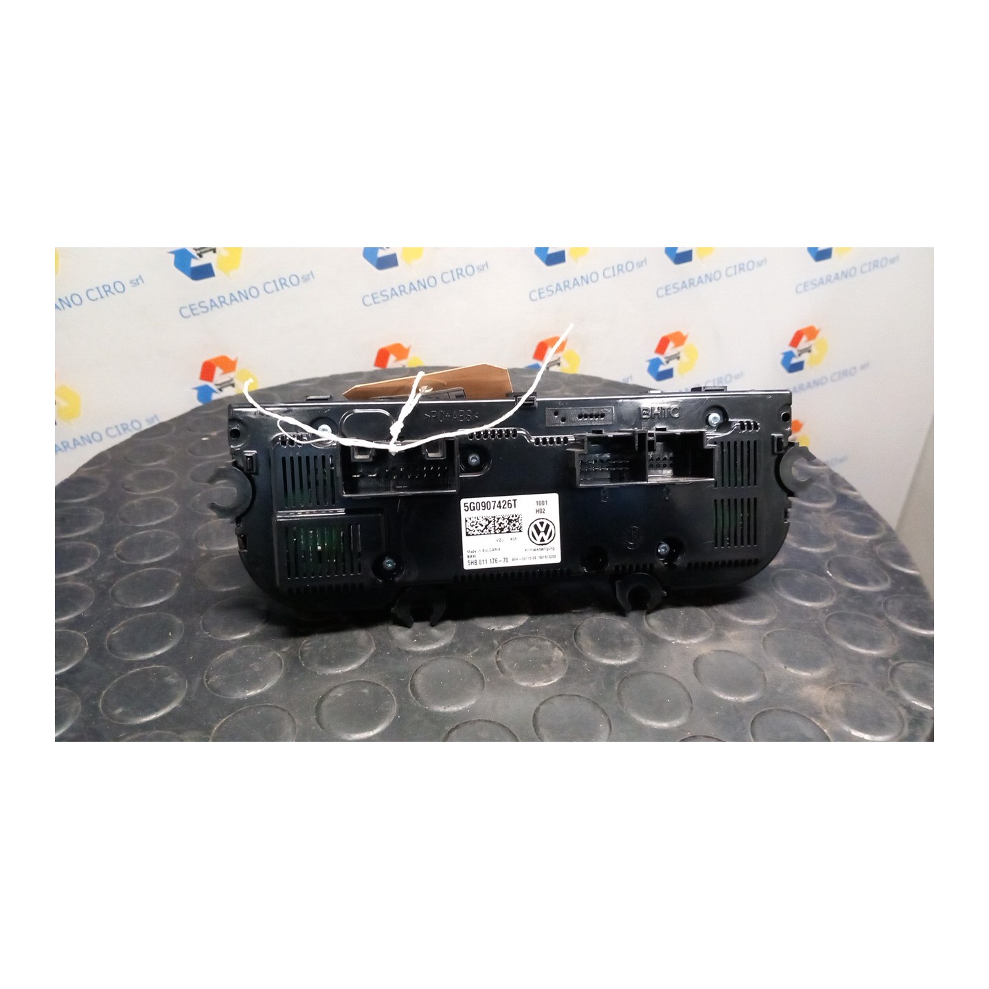 BLOCCO COMANDO CLIMATIZZAZIONE C/A/C ELETT. 126 VOLKSWAGEN GOLF (10/12-) CXX 5G0907426ACWZU