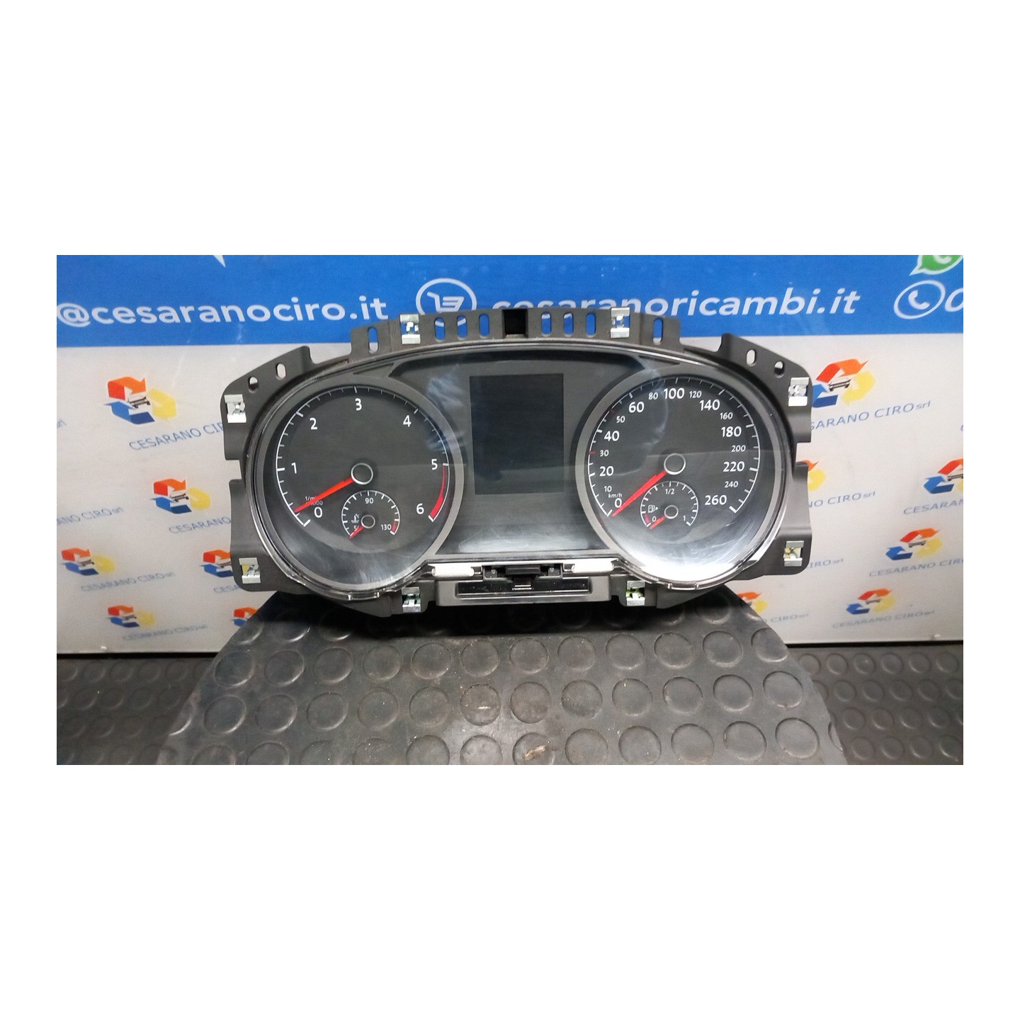 QUADRO STRUMENTI COMPL. PR-9S2/9S3 131 VOLKSWAGEN GOLF (10/12-) CXX 5G0920851A