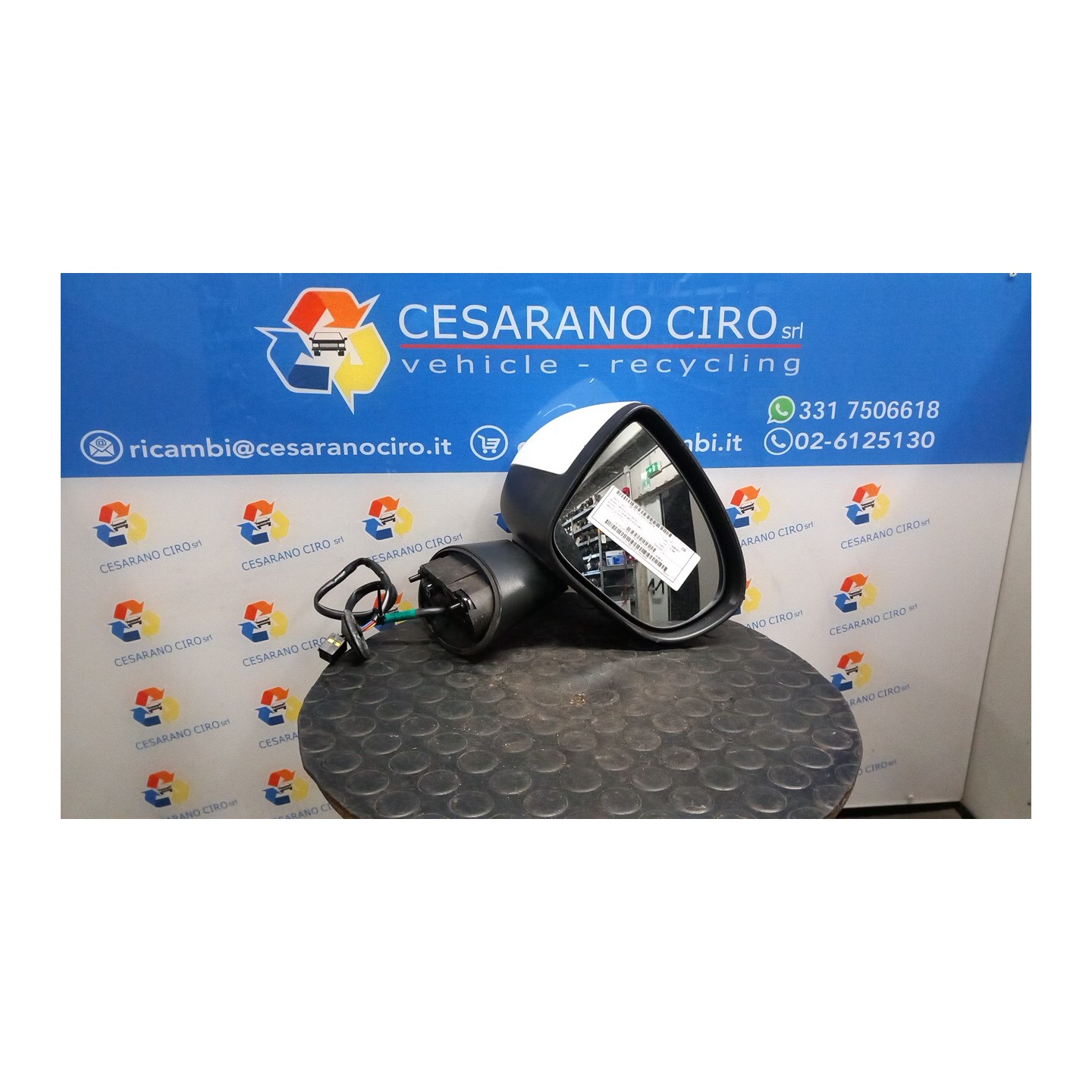 RETROVISORE EST. REGOLAZ. ELETTR. DX. 155 OPEL MERIVA (S10) (04/10-) A14XER 13329819