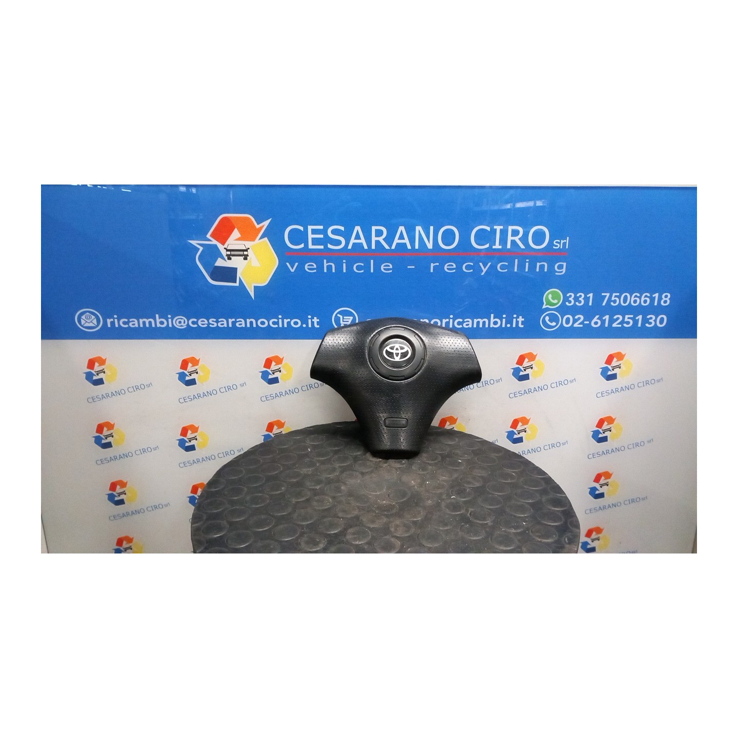 DISPOSITIVO AIRBAG LATO GUIDA 006 TOYOTA CELICA (10/99-11/06) 1ZZFE 451302B430C0